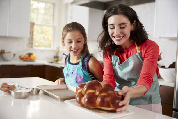 baking challah,kids activities